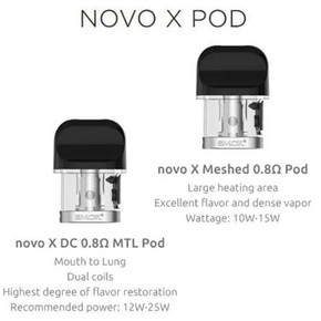 Smok Novo X Pods Coil Differences Smok Novo X Pods Coil Differences
