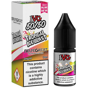 Tropical Ice Blast E Liquid 50/50 10ml By IVG