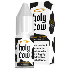 Peanut Butter Milkshake Nic Salt E Liquid 10ml By Holy Cow