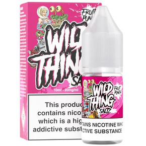 Fruit Punch Nic Salt E Liquid 10ml By Wild Thing