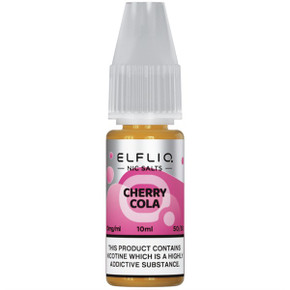 Cherry Cola Nic Salt E Liquid 10ml By Elf Bar Elfliq