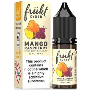 Mango Raspberry Nic Salt E Liquid 10ml By Frukt Cyder
