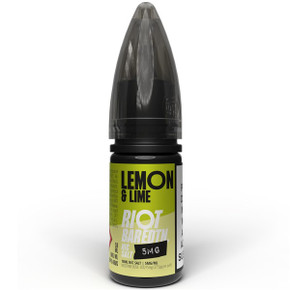 Lemon & Lime Bar ﻿EDTN Nic Salt E Liquid 10ml by Riot Squad