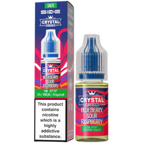 SKE Crystal Blueberry Sour Raspberry Nic Salt E Liquid 10ml