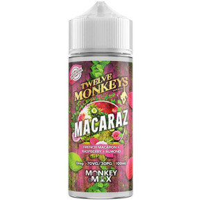 MacaRaz E Liquid 100ml By Twelve Monkeys