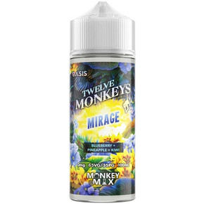 Mirage E Liquid 100ml By Twelve Monkeys Oasis