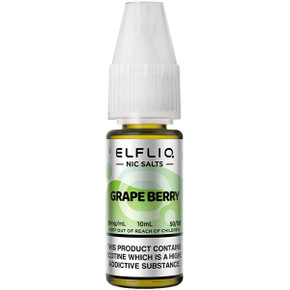 Elf Bar Elfliq Grape Berry Nic Salt E Liquid 10ml Elf Bar Elfliq Grape Berry Nic Salt E Liquid 10ml