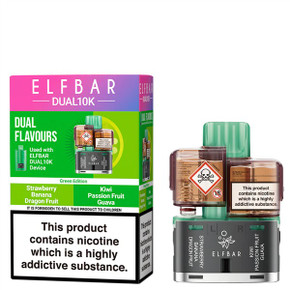 Elf Bar Dual 10K Prefilled Pod Refill Elf Bar Dual 10K Prefilled Pod Refill