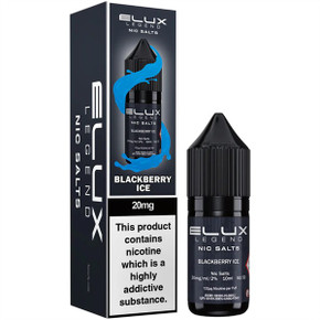 Blackberry Ice Nic Salt E Liquid 10ml By Elux Legend Blackberry Ice Nic Salt E Liquid 10ml By Elux Legend
