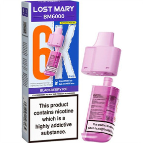 Lost Mary BM6000 Prefilled Pod Refill Lost Mary BM6000 Prefilled Pod Refill