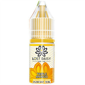 Triple Mango Nic Salt E Liquid 10ml by Lost Daisy Triple Mango Nic Salt E Liquid 10ml by Lost Daisy