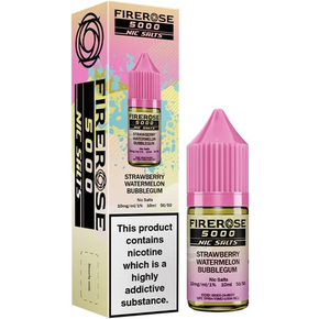 Elux Firerose Strawberry Watermelon Bubblegum Nic Salt E Liquid 10ml