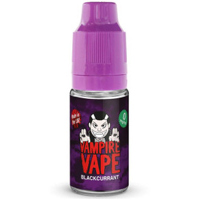 Blackcurrant E Liquid 10ml By Vampire Vape