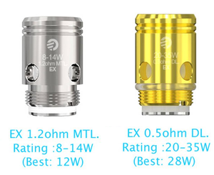 5 Pack Joyetech EX Coil Atomizer Heads