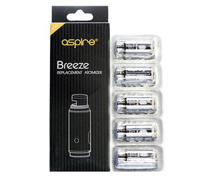 5 Pack Aspire Breeze Replacement Coil Heads