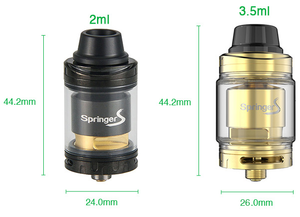 Tigertek Springer S RTA Dimensions