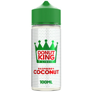 Raspberry Coconut E Liquid 100ml by Donut King