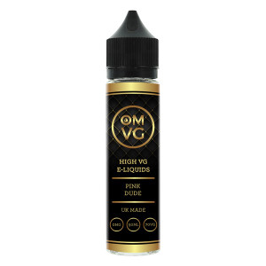 Pink Dude E Liquid 50ml by OMVG (FREE NICOTINE SHOT)