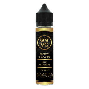 Apple Raspberry Shortfill E Liquid 50ml by OMVG (FREE NICOTINE SHOT)