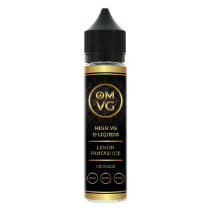 Lemon Fantasi Ice Shortfill E Liquid 50ml by OMVG (FREE NICOTINE SHOT)