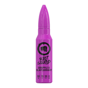 Grapple & Slapcurrant E Liquid 50ml by Riot Squad  £9.99 inc Free Nic Shot