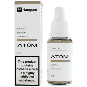 Hangsen Tobacco E Liquid 10ml (Atom Series 70PG 30VG)