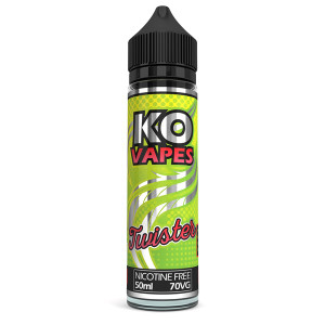 Twister E Liquid 50ml by KO Vapes (Includes Free Nicotine Shot)