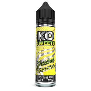 Sherbet Lemons E Liquid 50ml by KO Vapes (Includes Free Nicotine Shot)