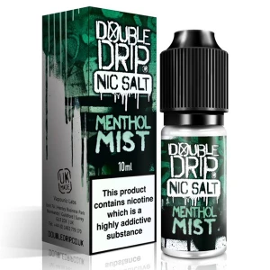 Menthol Mist Nic Salt E Liquid 10ml By Double Drip