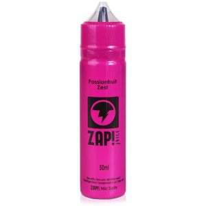 Passionfruit Zest E Liquid 50ml by Zap! Only £7.99 (Zero Nicotine or with Free Nicotine Shot)