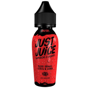 Blood Orange Citrus & Guava (Free Nic Shot Included) Shortfill by Just Juice