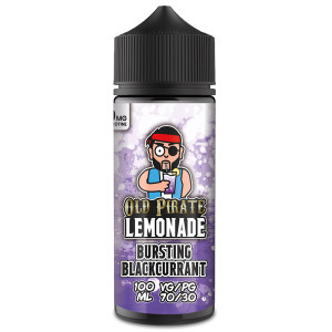 Bursting Blackcurrant E Liquid 100ml by Old Pirate Lemonade Series