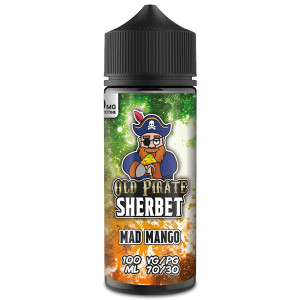 Mad Mango E Liquid 100ml by Old Pirate Sherbet Series