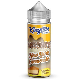 New York Cheesecake E Liquid 100ml by Kingston Desserts