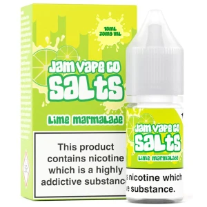 Lime Marmalade Nic Salt E Liquid By Jam Vape Co