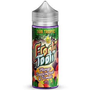 Mango Passionfruit & Pomelo Sub Tropic E Liquid 100ml by Frooti Tooti UK