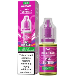 SKE Crystal Pink Lemonade Nic Salt E Liquid 10ml