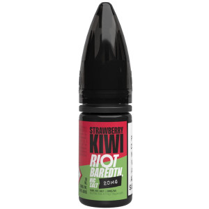 Strawberry Kiwi Bar ﻿EDTN Nic Salt E Liquid 10ml by Riot Squad
