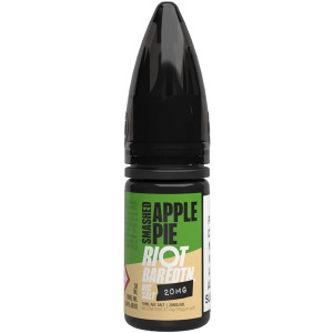 Smashed Apple Pie Bar ﻿EDTN Nic Salt E Liquid 10ml by Riot Squad