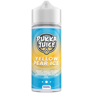 Yellow Pear Ice E Liquid 100ml Shortfill by Pukka Juice