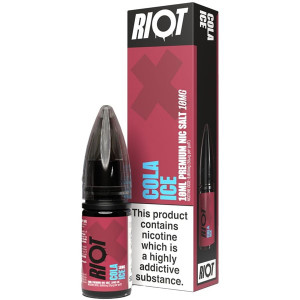 Riot X Cola Ice Nic Salt E Liquid 10ml