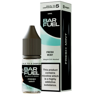 Bar Fuel Fresh Mint Nic Salt E Liquid 10ml