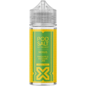 Pineapple Passion Lime E Liquid 100ml Shortfill by Pod Salt Nexus