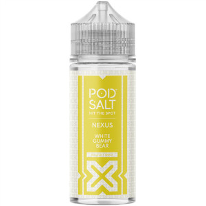 White Gummy Bear E Liquid 100ml Shortfill by Pod Salt Nexus