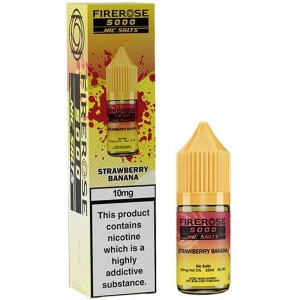 Elux Firerose Strawberry Banana Nic Salt E Liquid 10ml