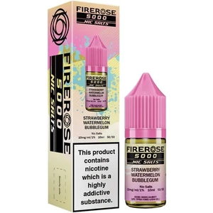 Elux Firerose Strawberry Watermelon Bubblegum Nic Salt E Liquid 10ml