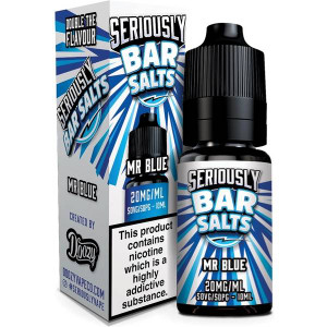Seriously Bar Salts Mr Blue Nic Salt E Liquid 10ml