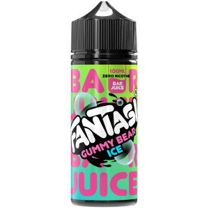 Gummy Bear Ice Shortfill E Liquid 100ml by Fantasi Bar Juice