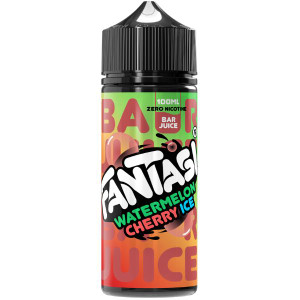 Watermelon Cherry Ice Shortfill E Liquid 100ml by Fantasi Bar Juice
