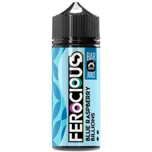 Blue Raspberry Billions Shortfill E Liquid 100ml by Ferocious Bar Juice